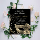 Search for black and gold masquerade Modern