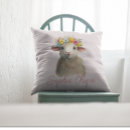Search for baby farm animal cushions Lamb