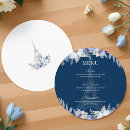 Search for floral wedding menus Elegant