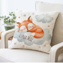 Search for sleeping fox cushions For kids