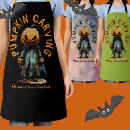 Search for pumpkin carving aprons Spooky
