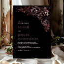 Search for chocolate wedding invitations Brown
