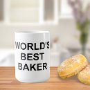 Search for baker coffee mugs Chef