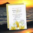 Search for hawaiian invitations Plumeria