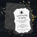 Search for glossy invitations Black
