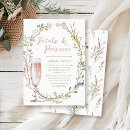 Search for rustic brunch and bubbly invitations Wildflower