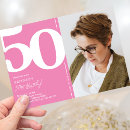 Search for cute 50th birthday invitations Simple