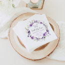Search for silver and purple napkins Baby shower