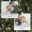 Search for cute couple christmas tree decorations Black and white