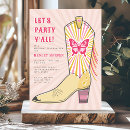 Search for cowboy party invitations Pink
