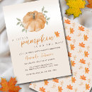 Search for pumpkin baby boy shower invitations Mother to be