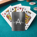 Search for party favors playing cards Black