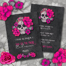 Search for skull halloween invitations Fiesta