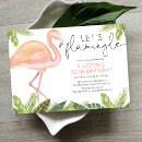 Search for aloha party invitations Flamingos