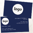 Search for navy blue business cards Corporate