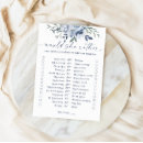 Search for blue bridal shower games Floral