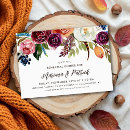 Search for autumn rehearsal dinner invitations Watercolor