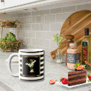 Search for gold and white stripes mugs Floral