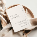 Search for formal classy elegant wedding invitations Minimalist