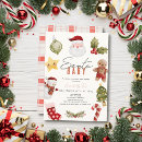 Search for santa claus baby shower invitations Snowman
