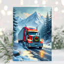 Search for trucker christmas cards Truck driver