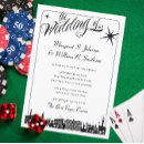 Search for skyline wedding invitations Las vegas skyline