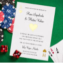 Search for playing card wedding invitations Casino