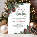 Search for santa baby invitations December