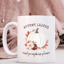Search for pink pumpkin mugs Floral