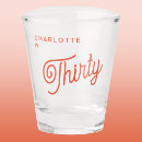 Search for birthday shot glass barware Thirty