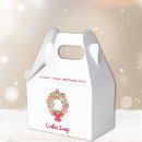 Search for christmas favour boxes Wreath