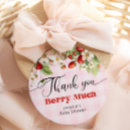 Search for strawberry thank you stickers Elegant