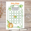 Search for little pumpkin shower games Bingo