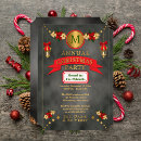 Search for business monogram invitations Black and gold