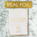 Search for real foil wedding thank you cards Luxury
