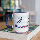 Search for love running mugs Marathon