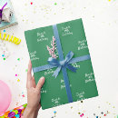 Search for emerald green wrapping paper Unique