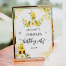 Search for bee first birthday posters Floral