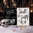Search for live wedding invitations Black and white