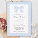 Search for classic baby boy shower invitations Dusty blue