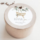 Search for thank you winter baby shower stickers Boho