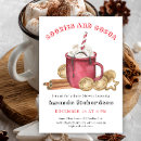 Search for cocoa cookies for invitations Hot chocolate