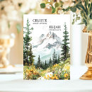 Search for mountain scene wedding invitations Trees