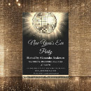 Search for disco new years party invitations Trendy