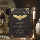 Search for vintage halloween invitations Gold