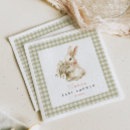 Search for vintage rabbit napkins Bunnies