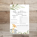 Search for baby predictions Baby shower fun activity