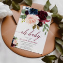 Search for marsala baby shower invitations Elegant