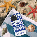 Search for anchor with rope iphone cases Nautical