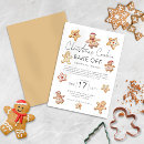 Search for cookie baking christmas invitations Watercolor